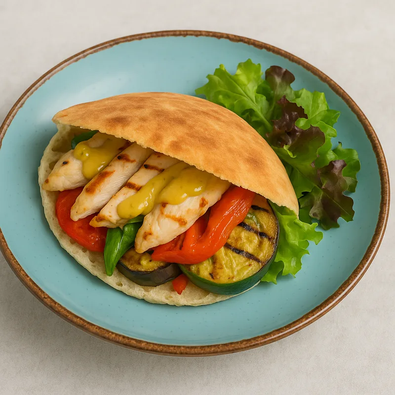 Panini κοτόπουλο