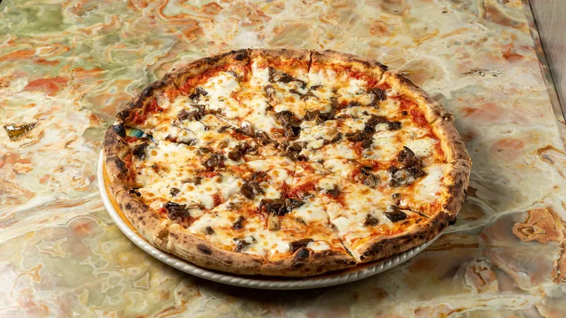 Pizza Funghi con Tartufi