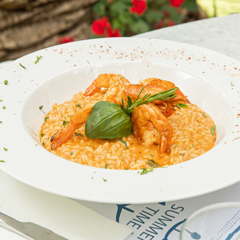 Risotto ai gamberi e limone